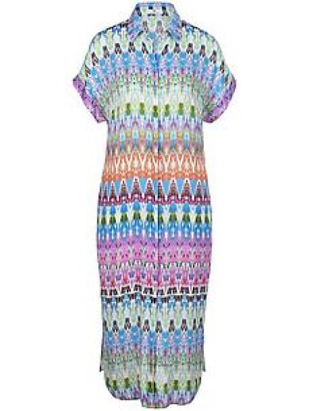 Jurk veelkleurige print Van Peter Hahn multicolour