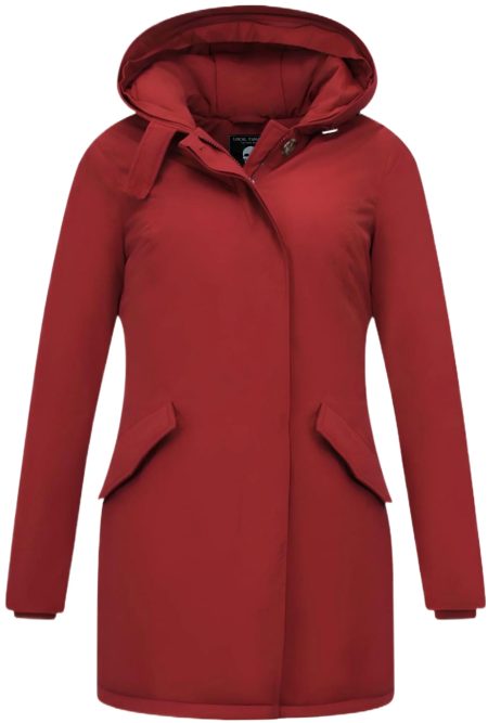 TheBrand Winterjas getailleerd met capuchon