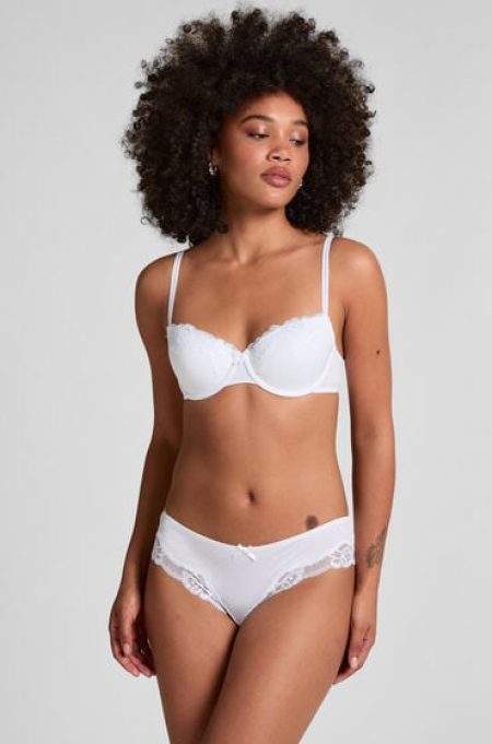 Hunkemöller Slip Secret Lace Wit