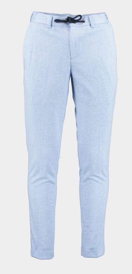 Born with Appetite Wollen pantalon das drawstring trouser 24104da36/210 l.blue