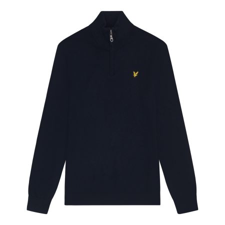 Lyle&Scott Cotton Merino 1/4 Zip Jumper