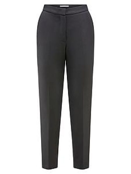 Slim Fit 7/8-broek model doro Van Raffaello Rossi zwart