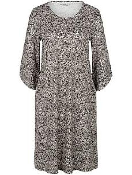 Jersey jurk 100% katoen Van Green Cotton bruin