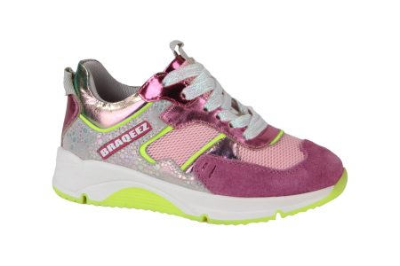 Braqeez 424267-479 meisjes sneakers