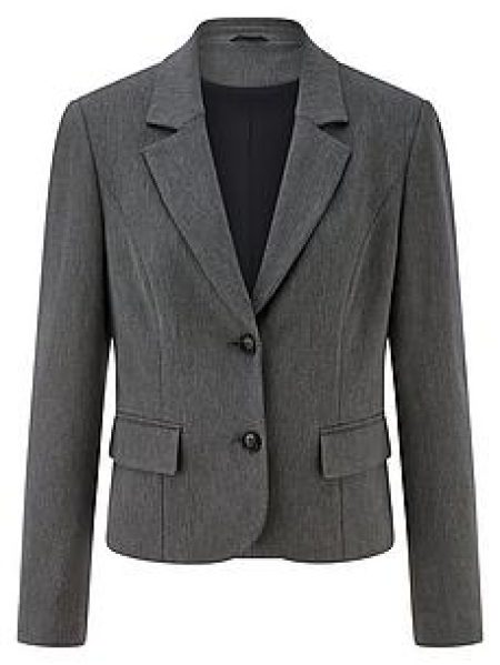 Jersey blazer Van Peter Hahn grijs