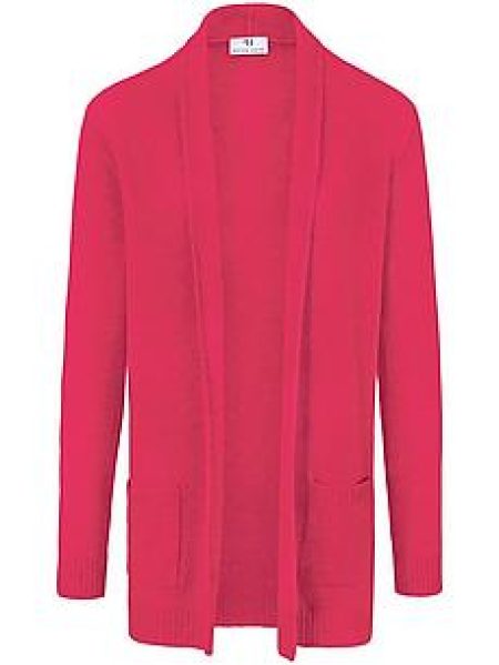 Lang vest 100% scheerwol Van Peter Hahn pink