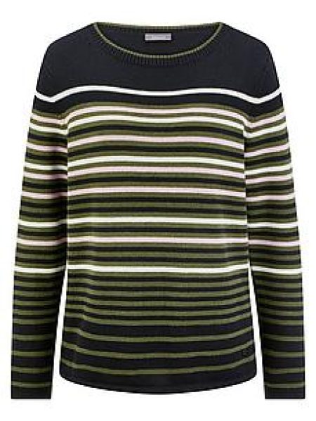 Trui boothals Van BASLER blauw