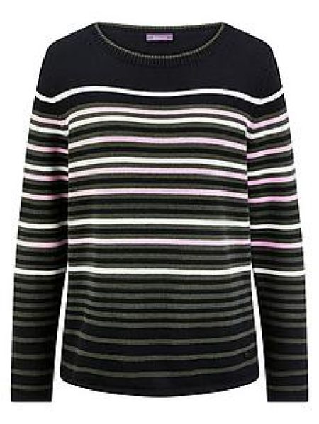 Trui boothals Van BASLER blauw