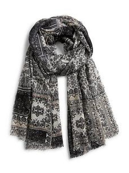 Sjaal Van Peter Hahn grijs