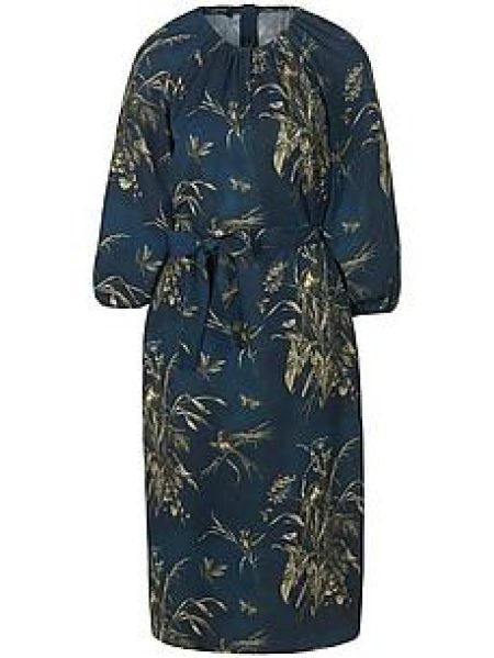 Jurk 3/4-raglanmouwen Van Fadenmeister Berlin turquoise