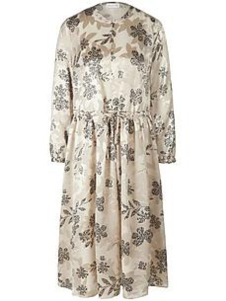 Jurk lange mouwen Van St. Emile beige