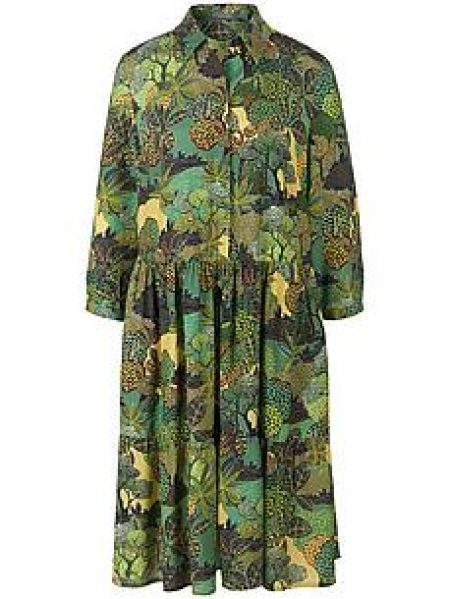 Jurk 3/4-mouwen Van MYBC groen