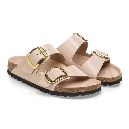 Birkenstock - Dames - Arizona Big Buckle Slippers - Beige - Maat 37