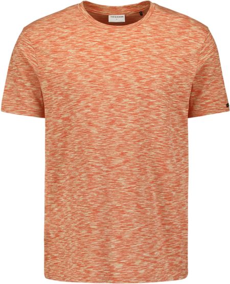 No Excess T-shirt korte mouw ronde hals multi coloured melon