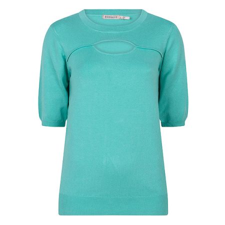 Esqualo Sweater sp24-07005 pool blue