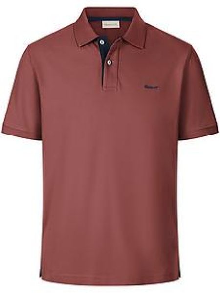 Poloshirt Van GANT bruin