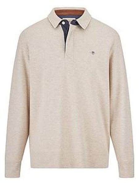Poloshirt Van GANT beige