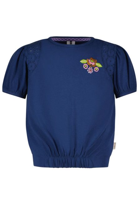 B.Nosy Meisjes t-shirt guusje lake blue