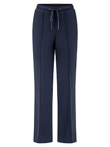 Joggingbroek in loose fit-stijl Van Peter Hahn blauw