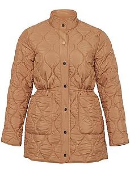 Gewatteerde jas Van Anna Aura bruin