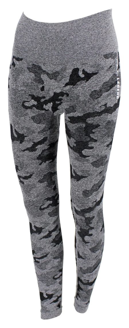 Legend Sports Dames sportlegging camo black