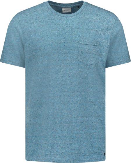 No Excess T-shirt korte mouw ronde hals multi coloured aqua