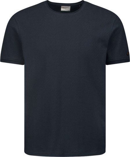 No Excess T-shirt korte mouw ronde hals jacquard night