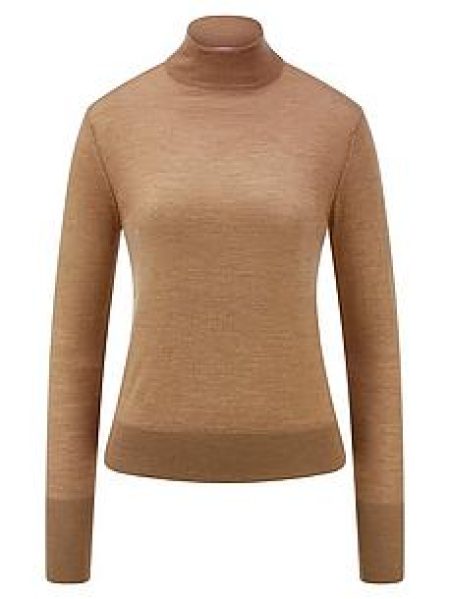 Trui ronde hals Van Peter Hahn bruin
