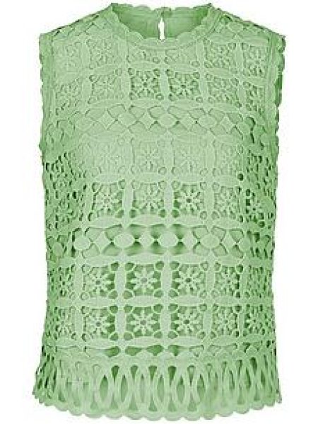 Kanten top Van Uta Raasch groen