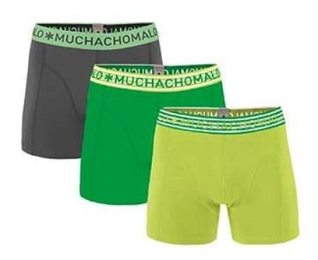 Muchachomalo Short 3-pack solid 230