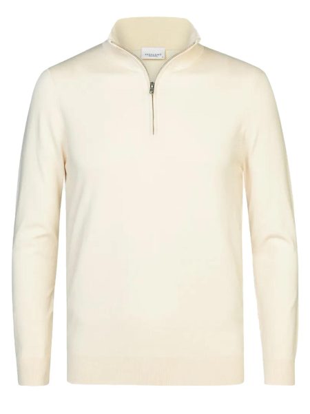 Profuomo Off white half zip