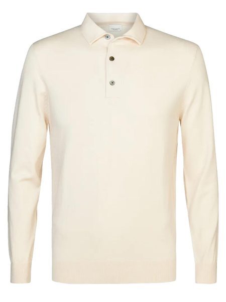 Profuomo Off white luxe polo