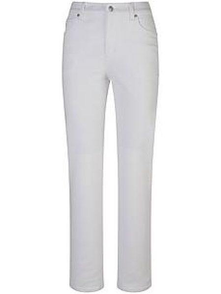 Straight Fit-jeans Van Gloria Vanderbilt wit