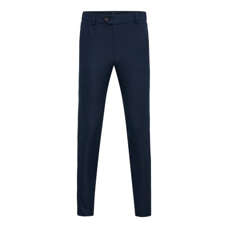 Tresanti Comiso i broek met kleine ruit | navy