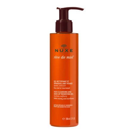 NUXE Rêve de Miel Face Reinigende en Make-upverwijderende Gel 200 ml