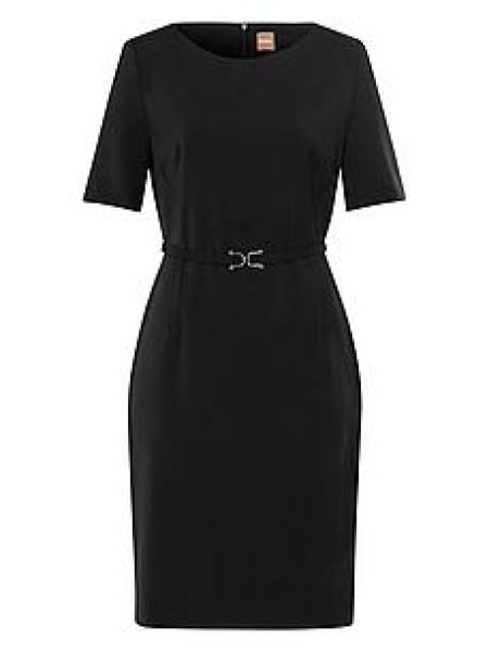 Jurk Daleah Van BOSS zwart