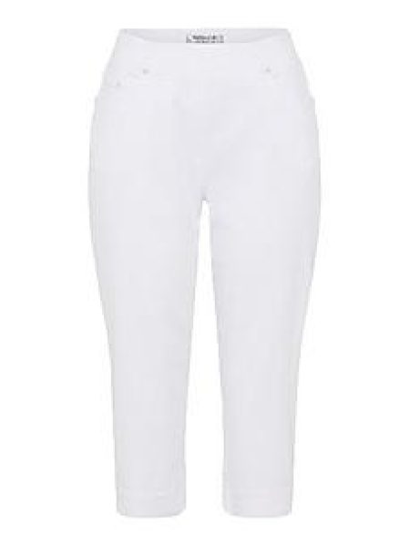 Comfort Plus-capribroek model Carolina Van Raphaela by Brax wit