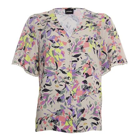 Poools Blouse 423104 multi colour