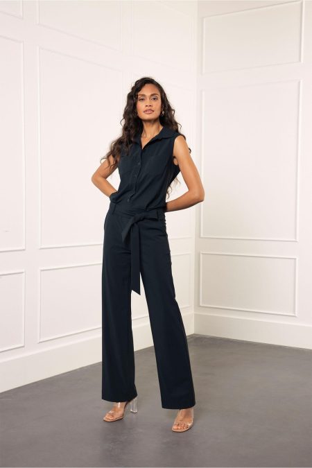 Studio Anneloes Angel Sls Jumpsuit 94772 Jumpsuit 6900 Dark Blue