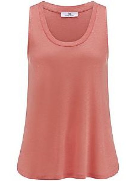 Top ronde hals Van Peter Hahn oranje