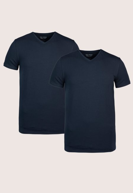 PME Legend V-Neck Basic T-shirt 2-pack