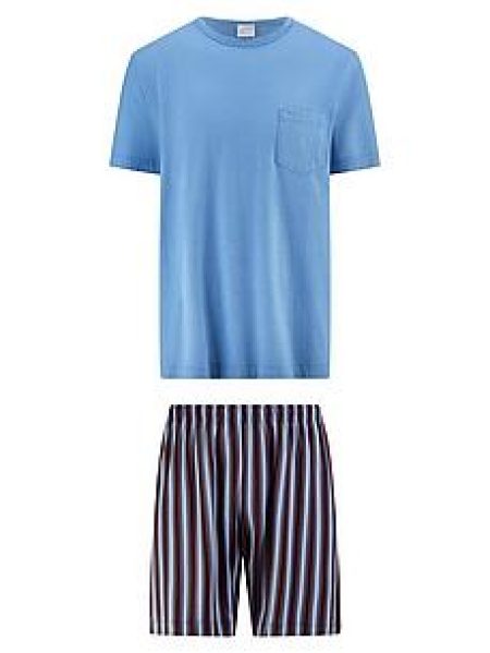 Korte pyjama Van Mey Night blauw