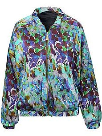 Blouson print Van Marcel Ostertag blauw