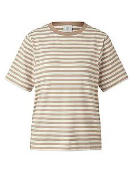 T-shirt ronde hals Van Bogner beige