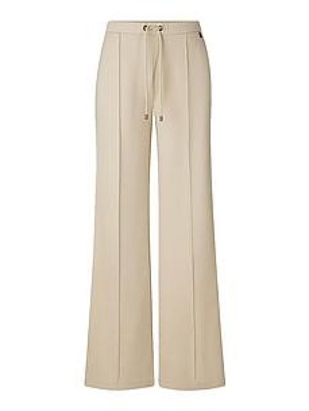 Joggingbroek rubberen logoband Van Bogner beige