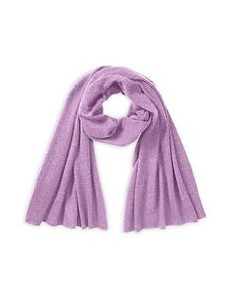 Sjaal zijde en kasjmier Van Peter Hahn Seide/Kaschmir paars