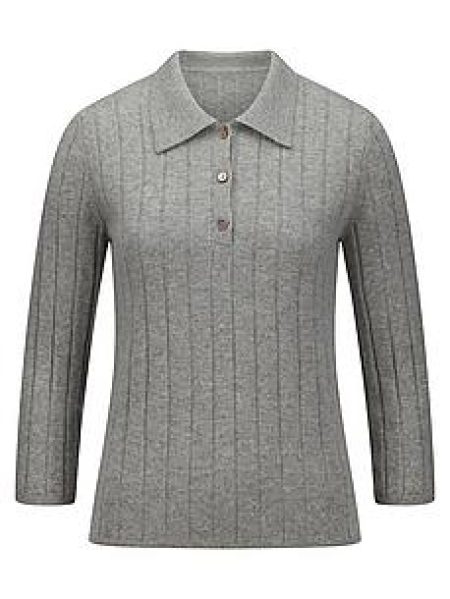 Polotrui 3/4-mouwen Van Fadenmeister Berlin grijs