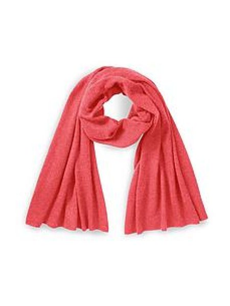 Sjaal zijde en kasjmier Van Peter Hahn Seide/Kaschmir rood