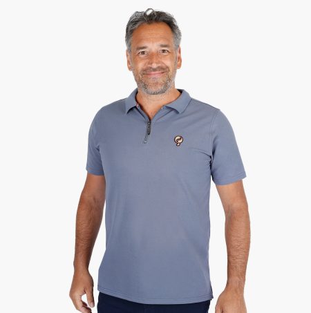 Q1905 Polo shirt zuidland denim