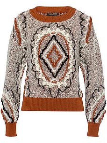 Trui ronde hals Van Inkadoro multicolour